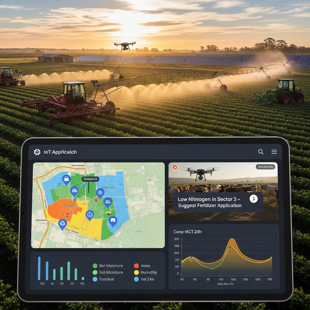 แอปจัดการ Smart Farm ด้วย IoT